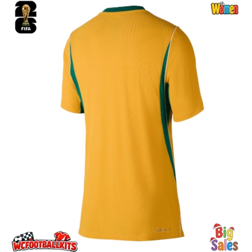 Australia Replica Home Stadium Shirt for Women World Cup 2026 Short Sleeve